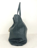 Two Strap Leather Tote
