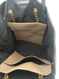 Two Strap Leather Tote