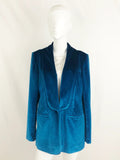 NEW Self Portrait Velvet Blazer Size L