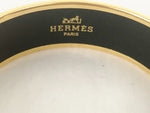 Hermès Wide Enamel Seashell Bracelet