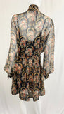 NEW Oscar De La Renta Floral Silk Dress Size 8