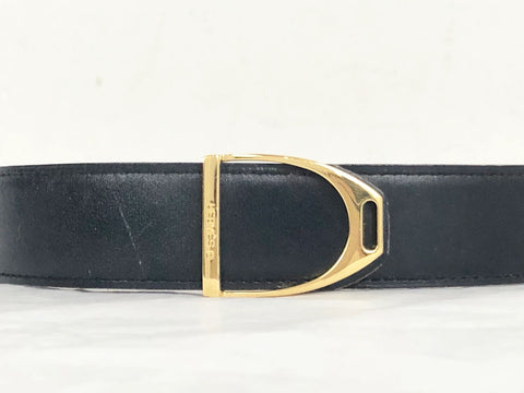 Hermès Stir-Up Reversible Leather Belt Size Xs
