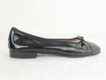Chanel Patent Leather Ballet Flats Size 38.5 It (8.5 Us)