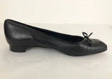 Chanel Leather Ballet Flats Size 38 It (8 Us)