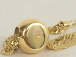 Bottega Veneta Gold Plated Sterling Silver Necklace