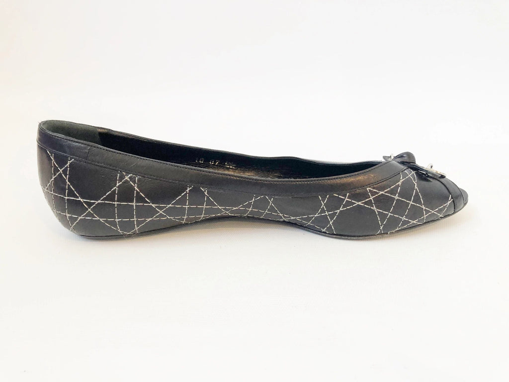 Christian Dior Open Toe Flats Size 40 It (10 Us) – KMK Luxury Consignment