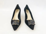 Butter Suede Embellished Pump Size 9.5