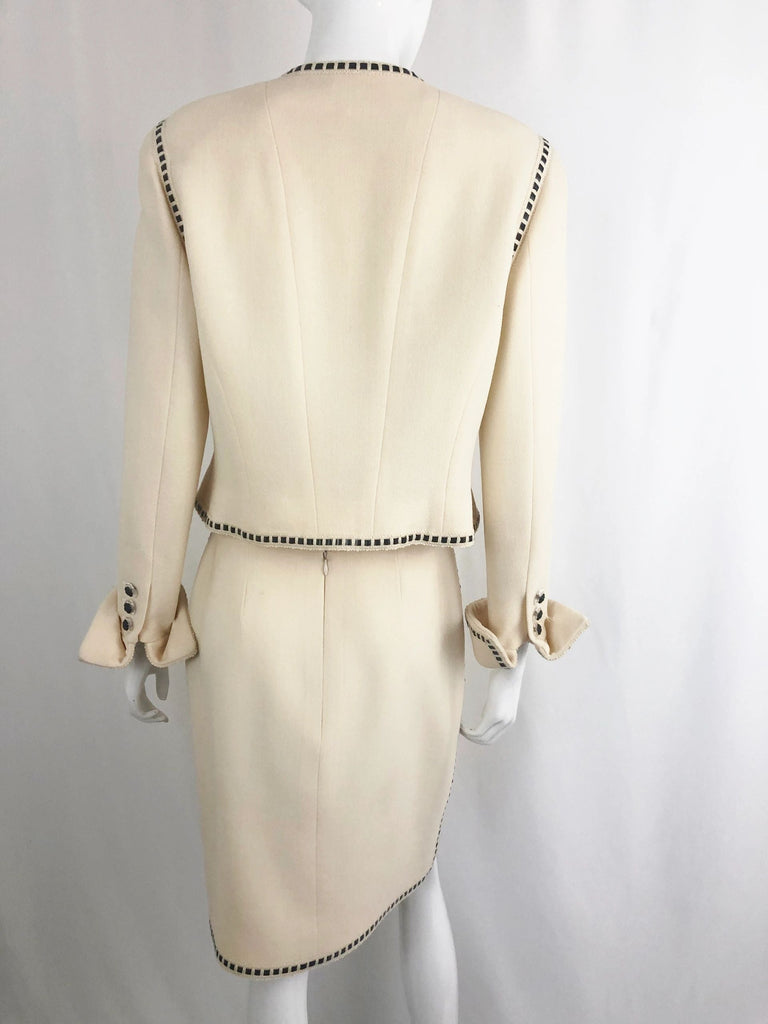 Vintage 2007 Chanel Skirt Suit Size 42 Fr (M / 10 Us)