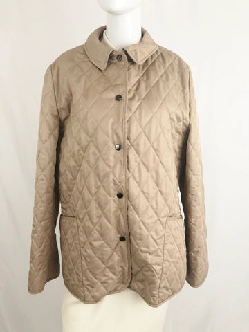 Burberry Quilted Jacket With Removable Vest Liner Size Xl