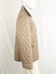 Burberry Quilted Jacket With Removable Vest Liner Size Xl