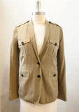 NEW Burberry Brit Nova Check Lined Jacket Size 4