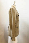 NEW Burberry Brit Nova Check Lined Jacket Size 4