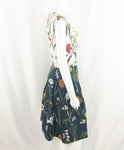 NEW Oscar De La Renta Floral Dress Size 20