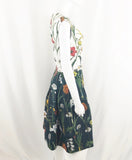 NEW Oscar De La Renta Floral Dress Size 20