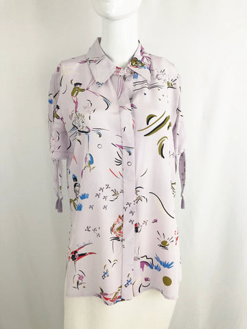 NEW Tory Burch Silk Top Size 6