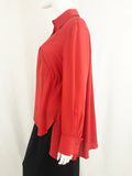 Alexander McQueen Silk Blouse Size 44 It (M/8 Us)