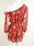 Zimmermann Off The Shoulder Romper Size 4