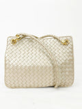 Bottega Veneta Pearl Intrecciato Shoulder Bag