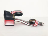 Christian Louboutin Striped Sandal Size 9.5