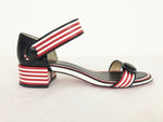Christian Louboutin Striped Sandal Size 9.5