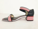 Christian Louboutin Striped Sandal Size 9.5