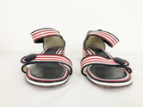 Christian Louboutin Striped Sandal Size 9.5