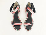 Christian Louboutin Striped Sandal Size 9.5