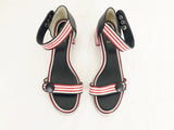 Christian Louboutin Striped Sandal Size 9.5
