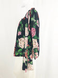 Dolce & Gabbana Silk Floral Blouse Size 38 It (2 Us)