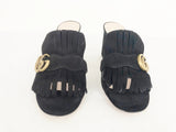 Gucci Suede Mules Size 39.5 It (9.5 Us)