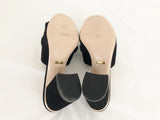 Gucci Suede Mules Size 39.5 It (9.5 Us)