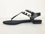 Chanel Pearl T-Strap Sandal Size 40 It (10 Us)
