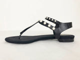 Chanel Pearl T-Strap Sandal Size 40 It (10 Us)