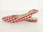 Jon Josef Check Flats Size 9