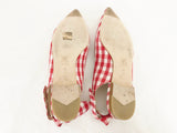 Jon Josef Check Flats Size 9