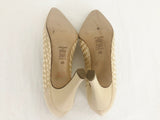 Bottega Veneta Intrecciato Satin Pumps Size 40 It (10 Us)