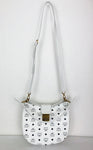 NEW Mcm Patricia Visetos Shoulder Bag W/Strap