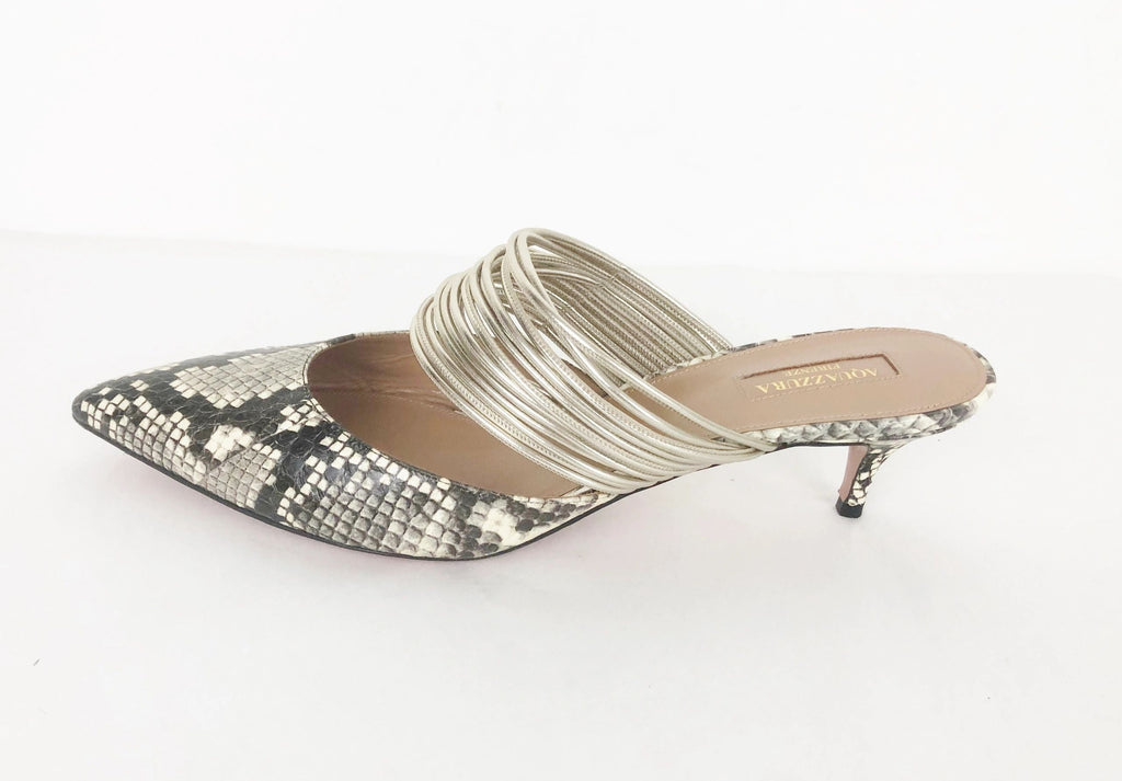 Aquazzura Rendez Vous Mules Size 41 It 11 Us KMK Luxury Consignment