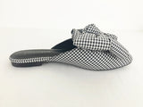 Jeffrey Campbell Gingham Slides Size 7