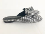 Jeffrey Campbell Gingham Slides Size 7
