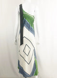 Tory Burch One Shouder Maxi Dress Size 0