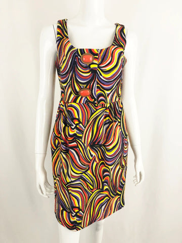 Milly Big Button Dress Size 2
