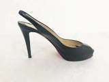 Christian Louboutin Leather Slingback Size 10