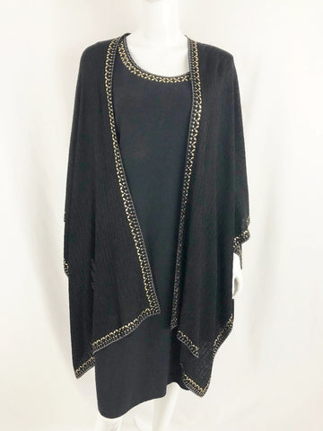 St. John Dress & Cape Size 14