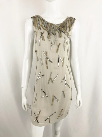 Alice + Olivia Sequin Accent Dress Size 4