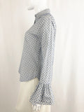 Derek Lam 10 Crosby Dot Blouse Size 4