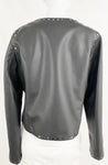 Worth Faux Leather Jacket Size M