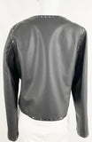 Worth Faux Leather Jacket Size M