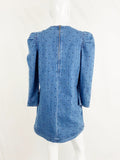 Ulla Johnson Denim Dot Mini Dress Size 6