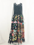 Johnny Was Embroidered Maxi Dress Size Xs